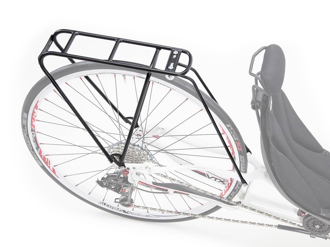 26 inch Rigid Rack. NOT for rear suspension trikes