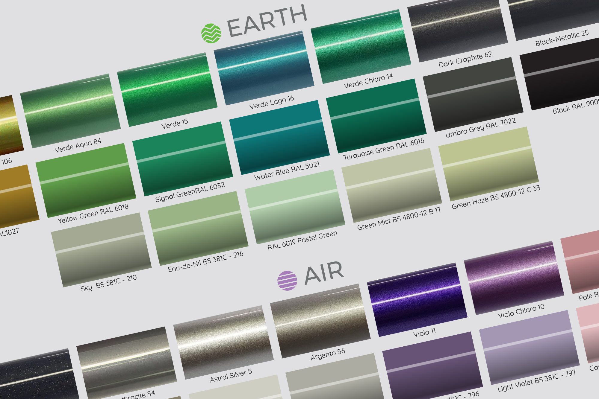 ICE Custom colour collection