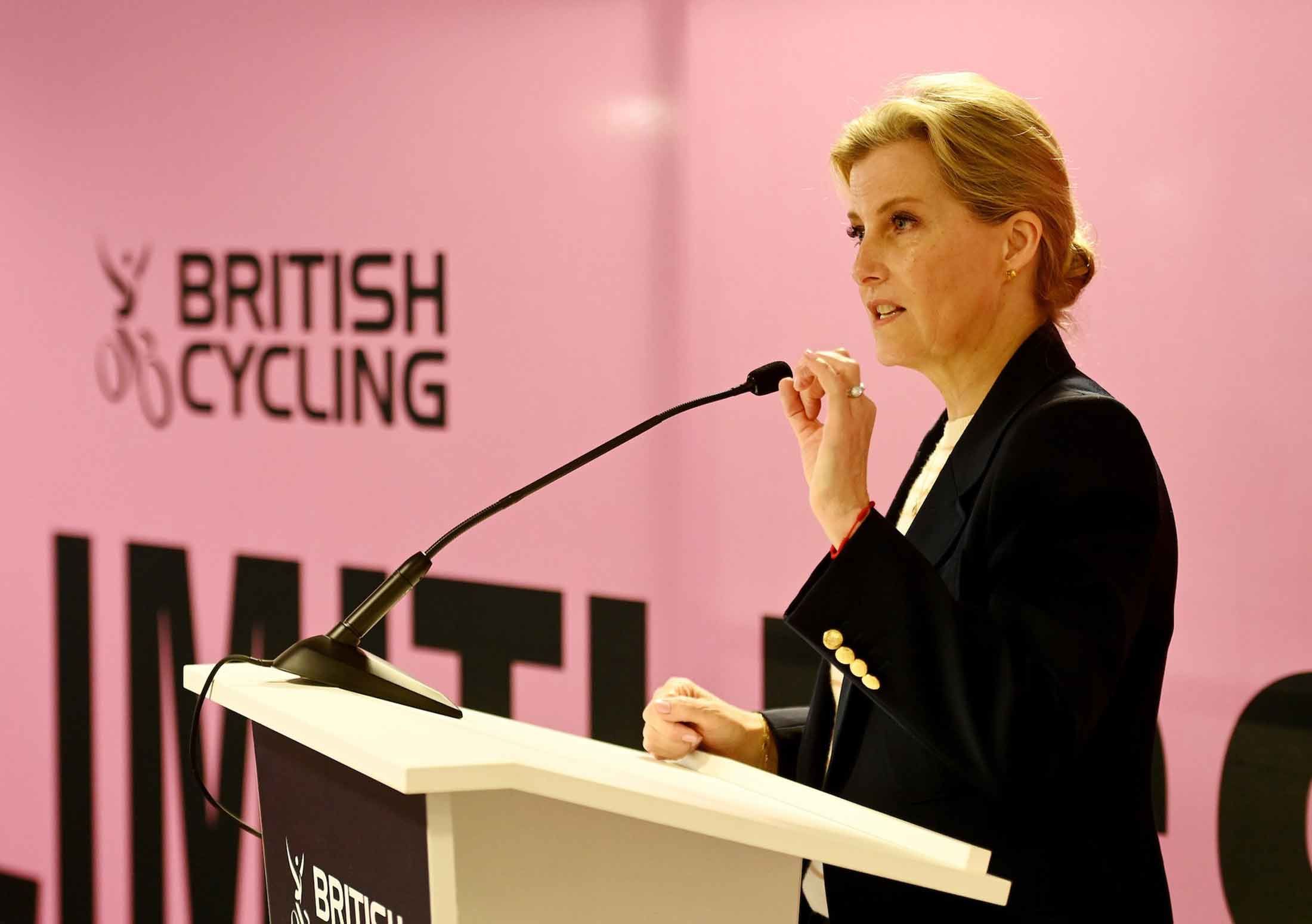 ICE Trikes British Cycling Limitless Accessible with HRH Prince Edward and Princess Sophie Duke and Duchess of Edinburgh