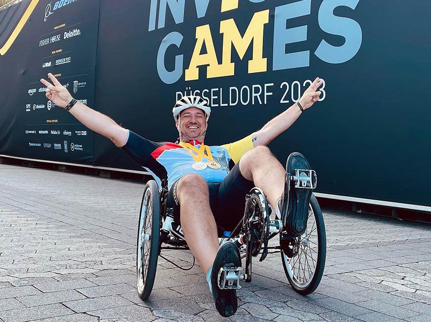 Victory for ICE Trike riders at the 2023 Invictus Games in Dusseldorf
