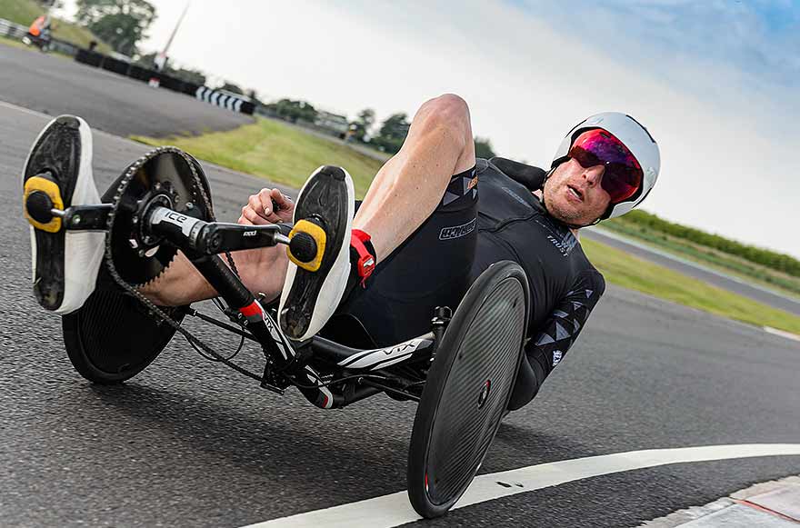 James from Wales racing on his ICE VTX