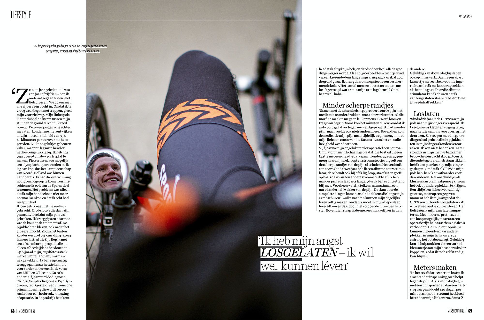 Jochem Leemans - Mens health Magazine NL