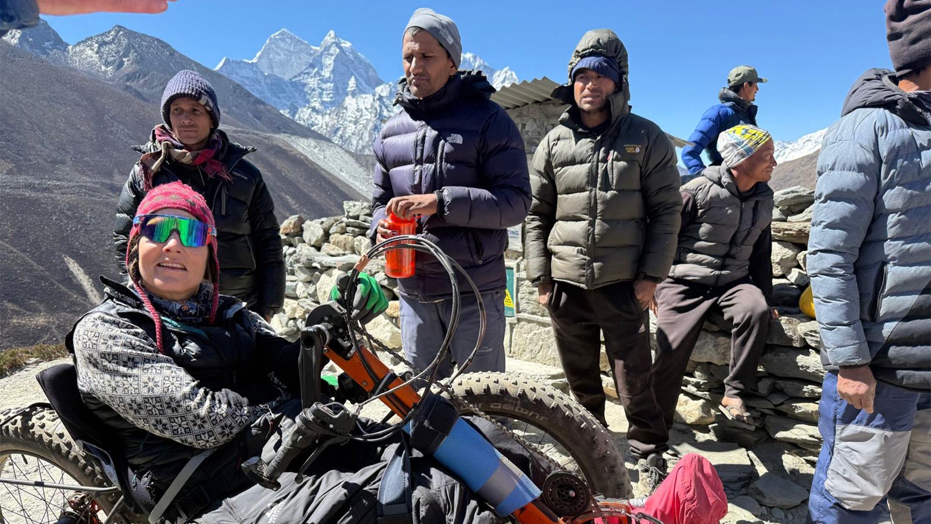 Karen Darke Everest 7