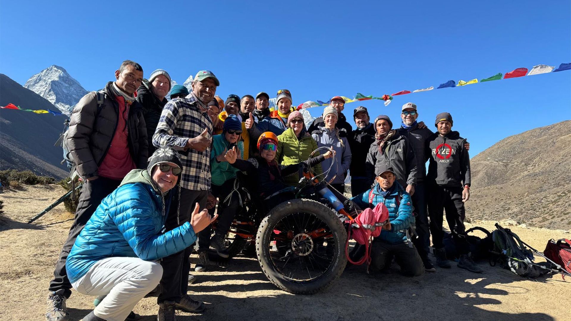 Karen Darke Everest 14