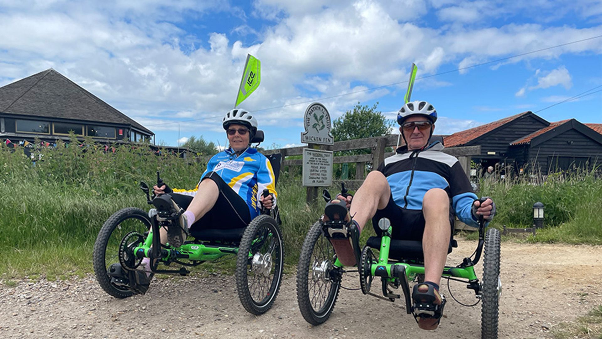 two older trike riders at NT
