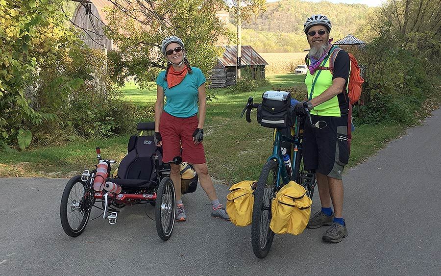 Andre and John - Root river