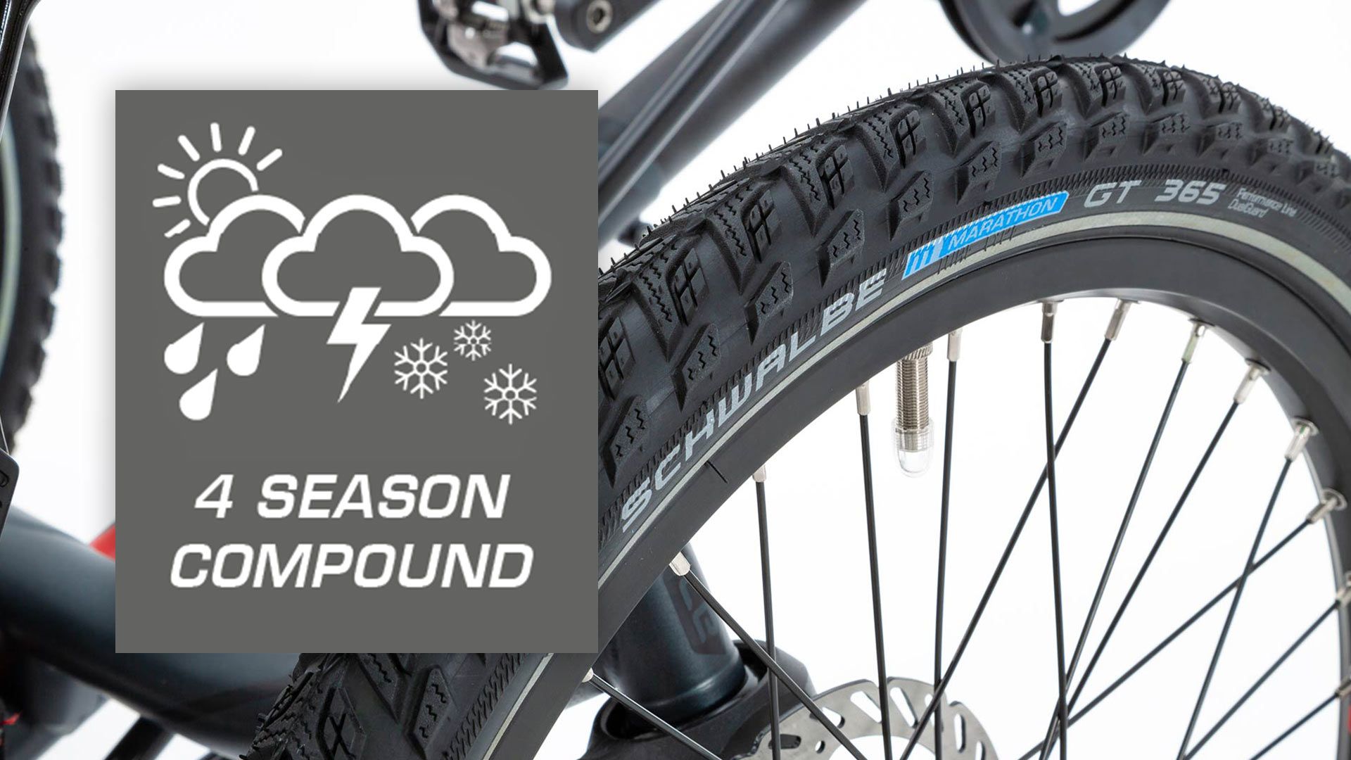 ICE Sprint X 365 Trail Special Edition - Schwalbe GT 365 Tires