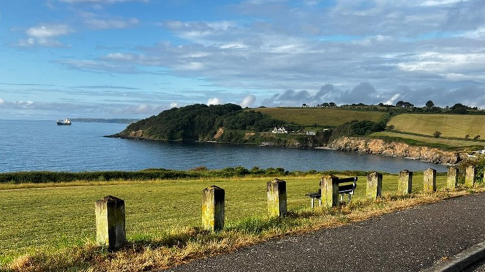 Trike ride by the sea