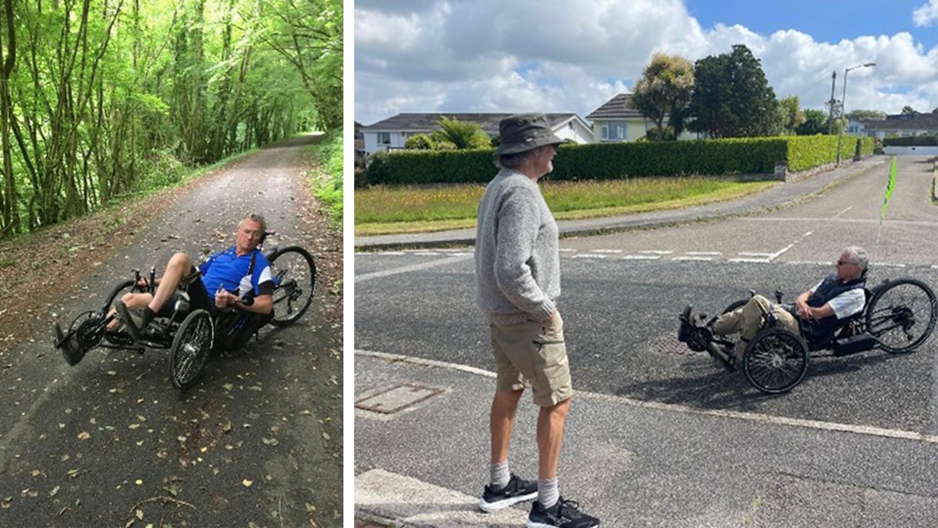 Stephen on trikes